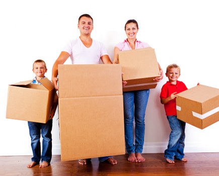 Barnet Man And Van team preparing a local move