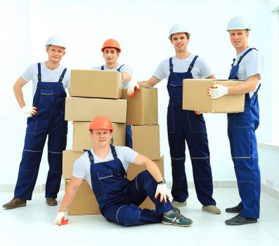 Storage and moving boxes prepared in Barnet