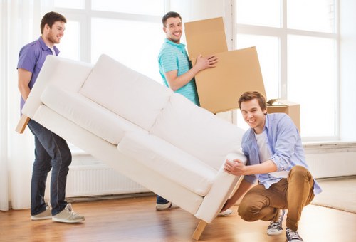 Man and van service helping with a local move in Barnet