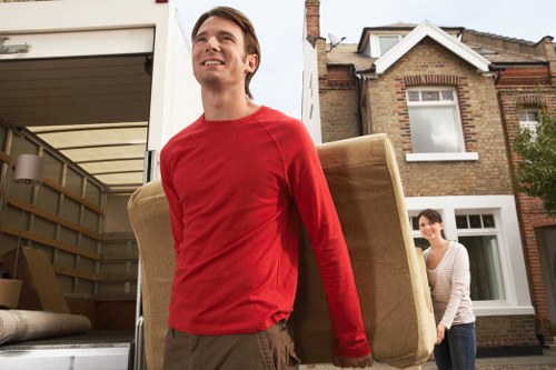 Barnet Man And Van website cookie notice illustration