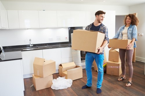 Furniture removals in Barnet with protective wrapping and transport