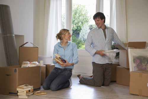Professional removal truck hire service supporting a Barnet house move