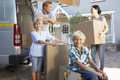 Van removals service handling furniture in Barnet