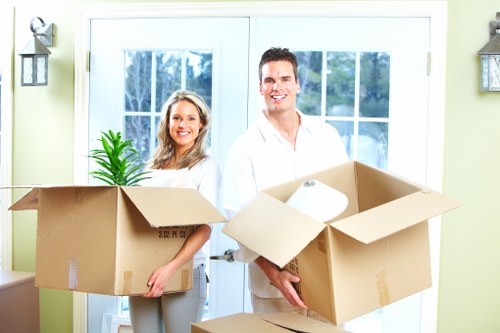 Barnet Man And Van vehicle ready for a residential relocation
